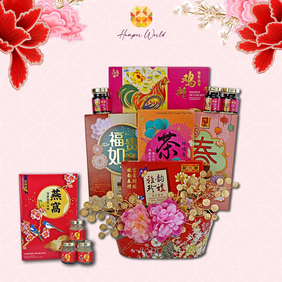 Hamper World - Elegant CNY Prosperity Hampers in Singapore