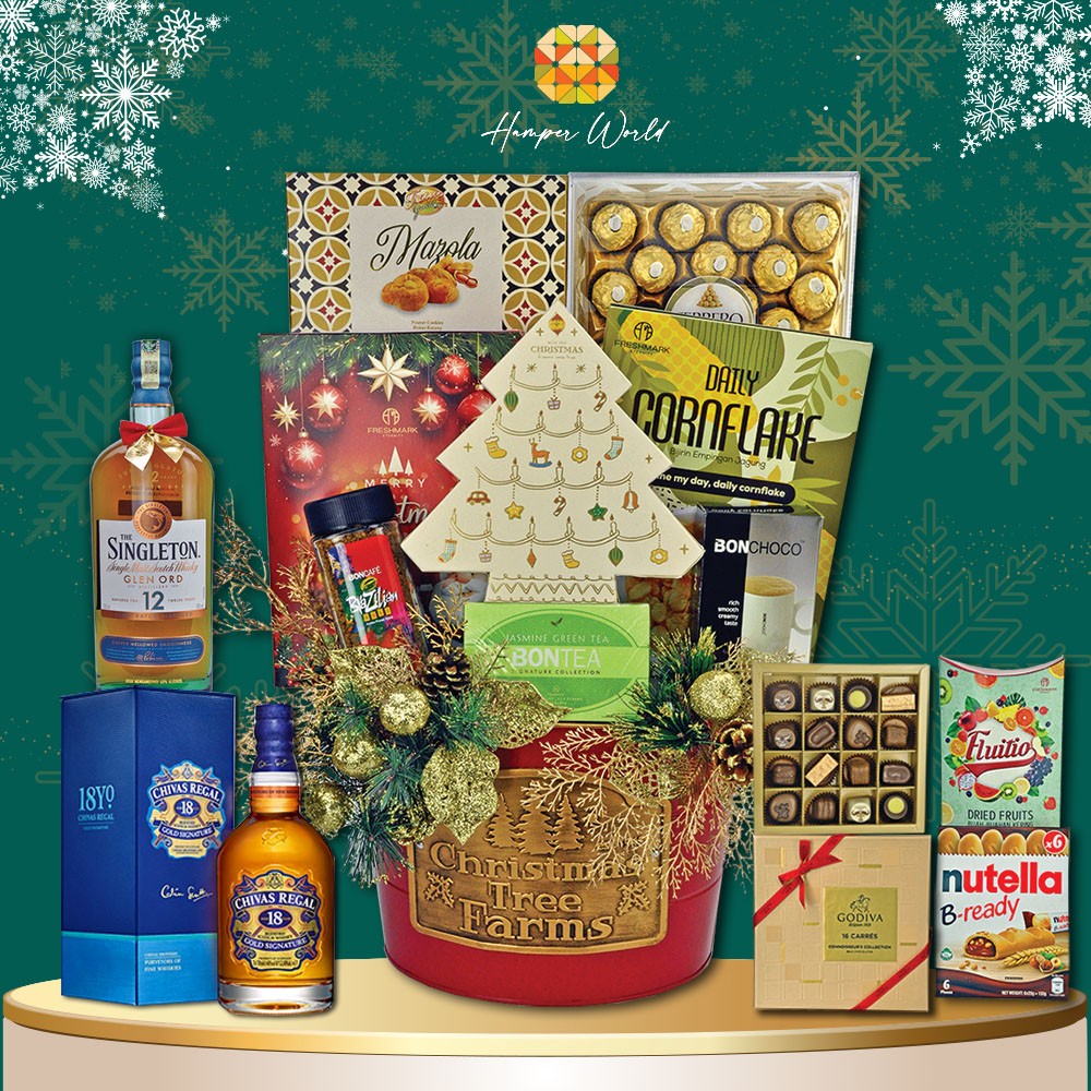 Hamper World Christmas Basket Hamper