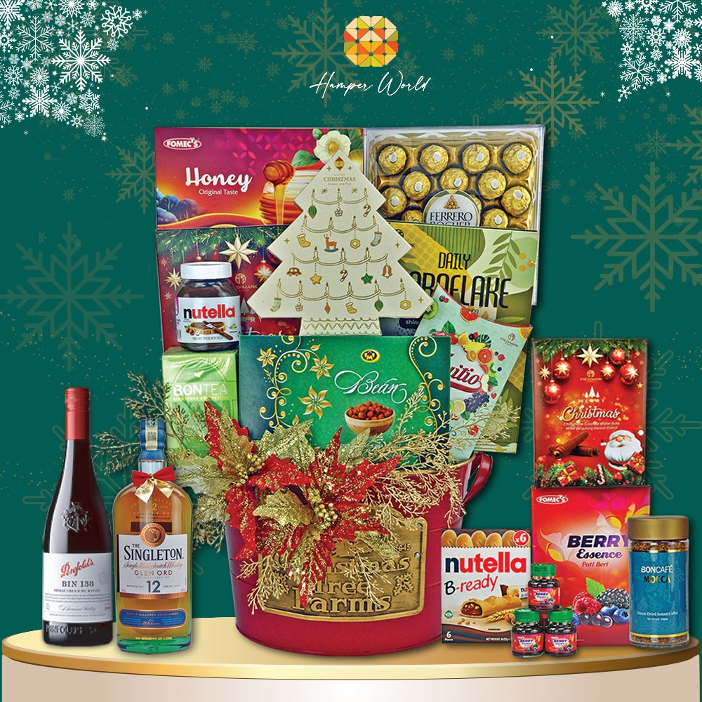 Hamper World Christmas Basket Hamper