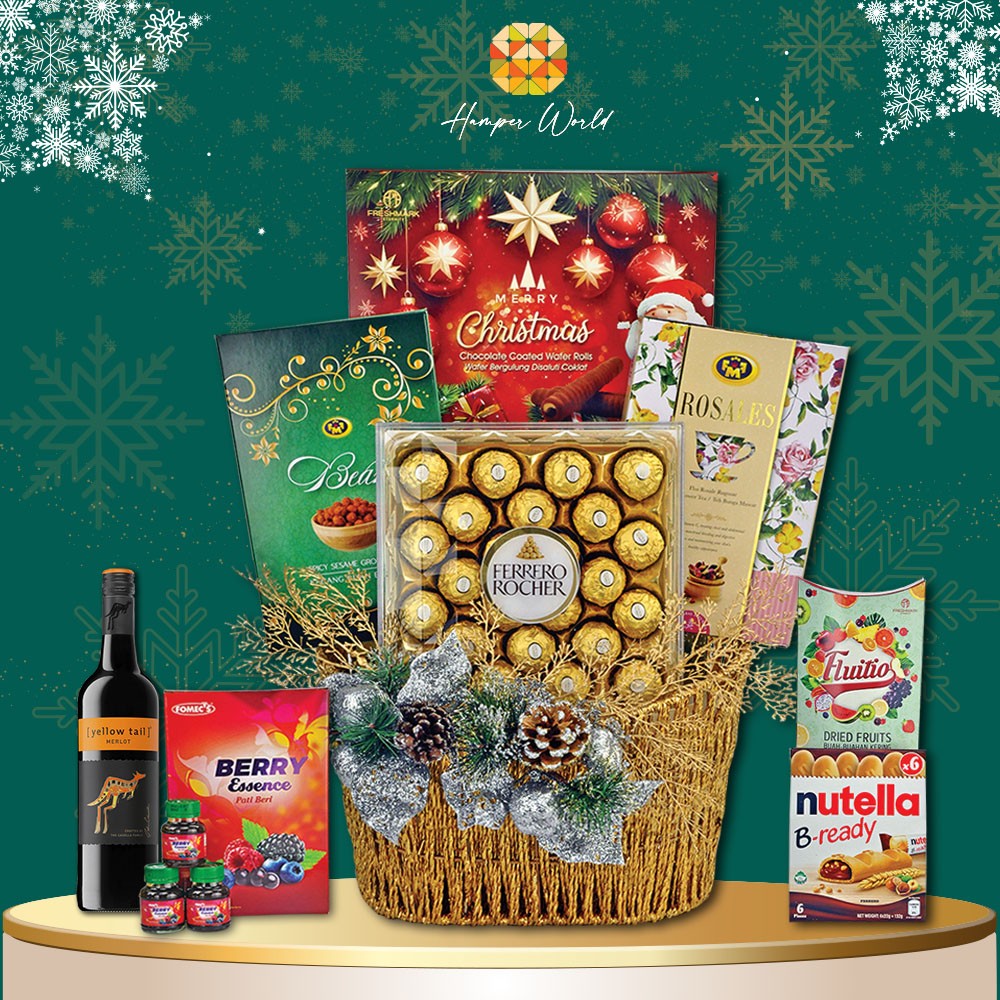 Hamper World Christmas Basket Hamper